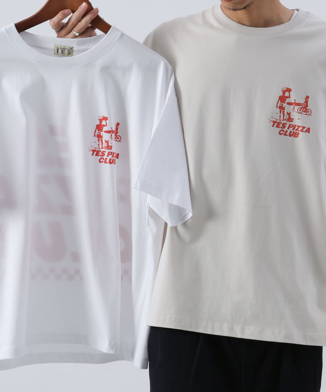 7月下旬お届け予定》【WEB / FLAG SHOP限定】TES PIZZA CLUB T-SHIRT