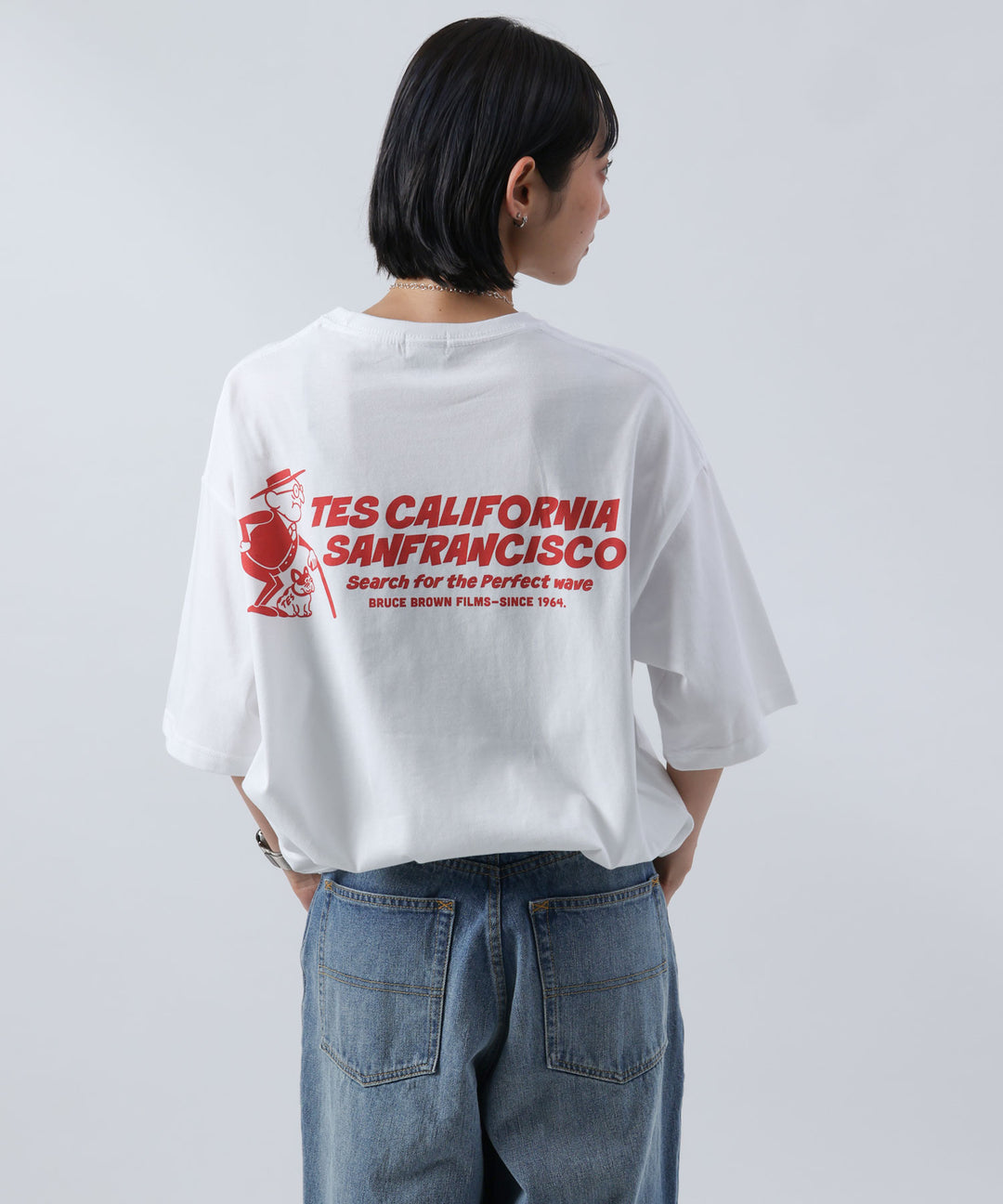 7月下旬お届け予定》 【WEB / FLAG SHOP限定】TES CAL MAGAZINE BIG T