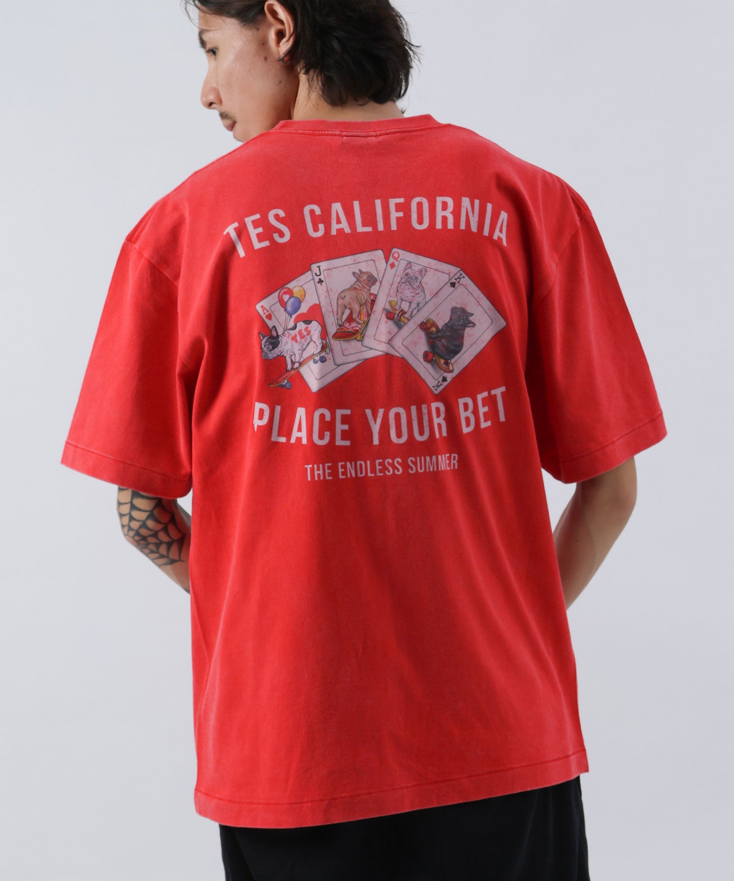 7月下旬お届け予定》 【WEB / FLAG SHOP限定】TES VINTAGE VEGAS T