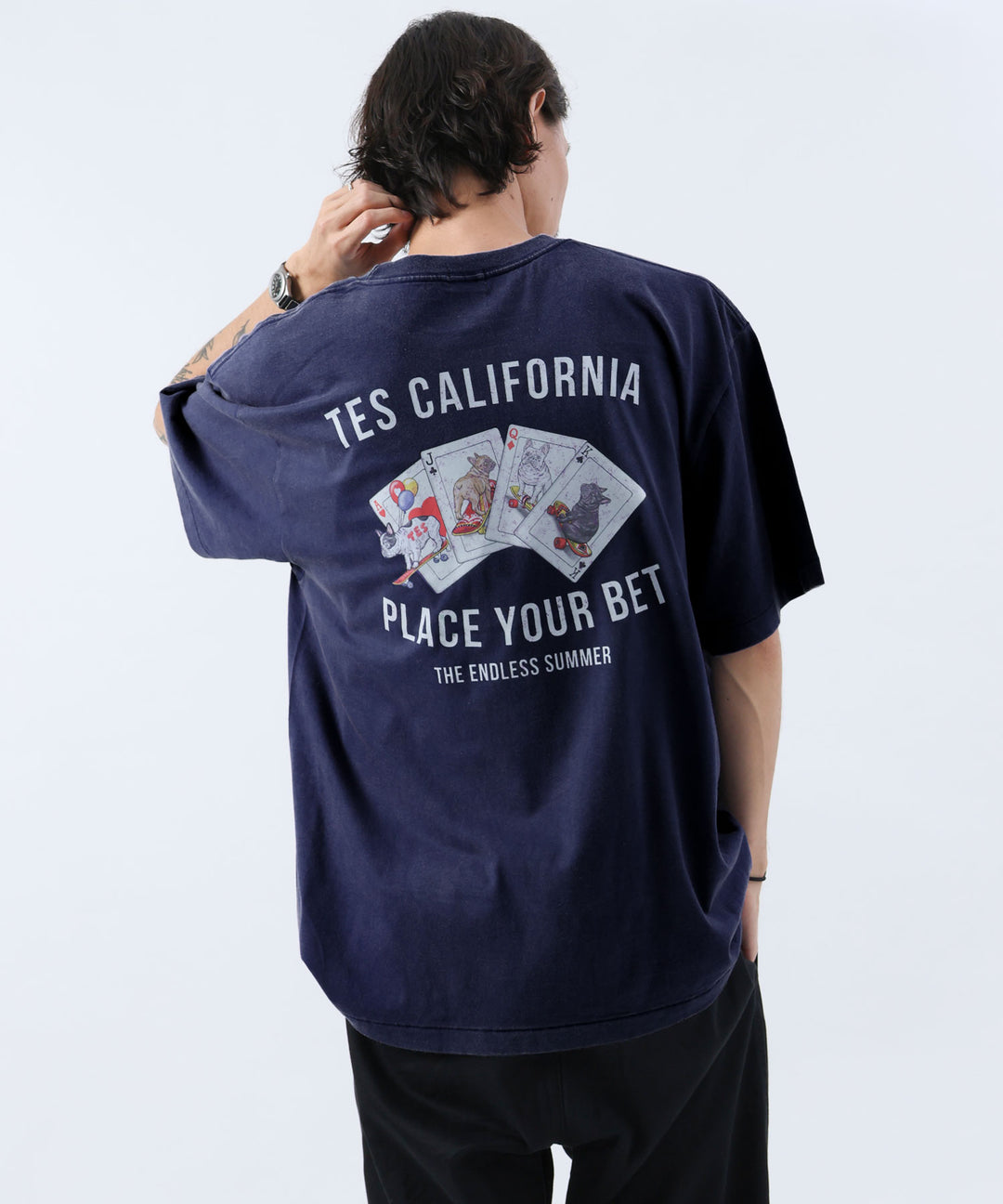 7月下旬お届け予定》 【WEB / FLAG SHOP限定】TES VINTAGE VEGAS T