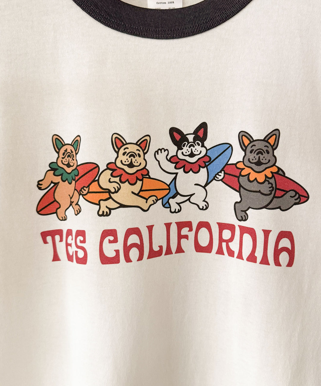 WEB / FLAG SHOP限定】SURF BUDDIES RINGER T-SHIRT /リンガー半袖T