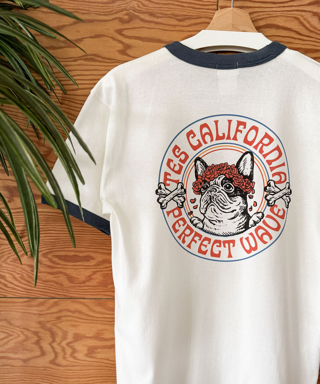 最終　美品　LBS 6.6 SURFID 湘南手渡し歓迎　　surfid 7月下旬お届け予定》【WEB / FLAG SHOP限定】SURF BUDDIES RINGER T
