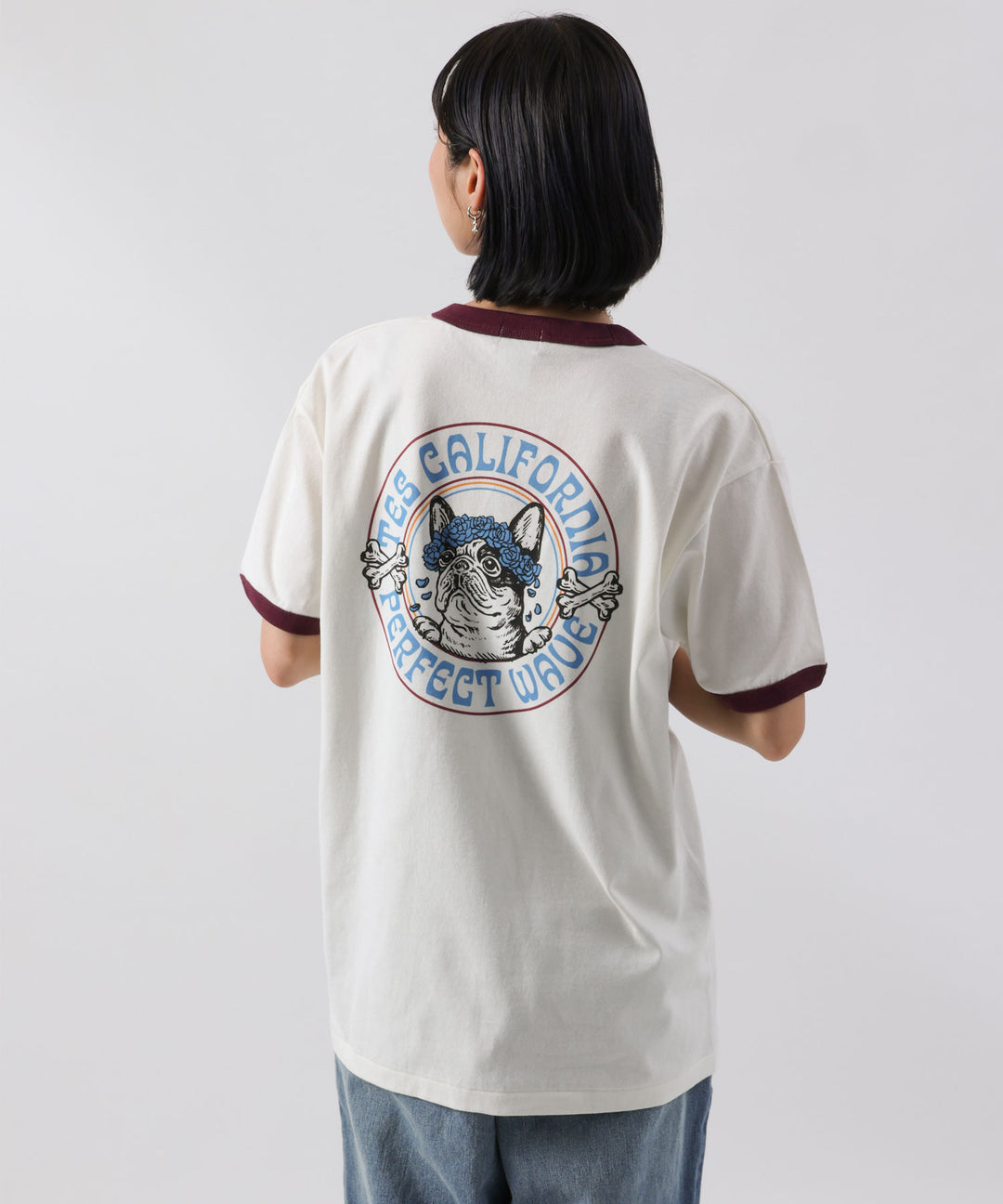 7月下旬お届け予定》【WEB / FLAG SHOP限定】SURF BUDDIES RINGER T