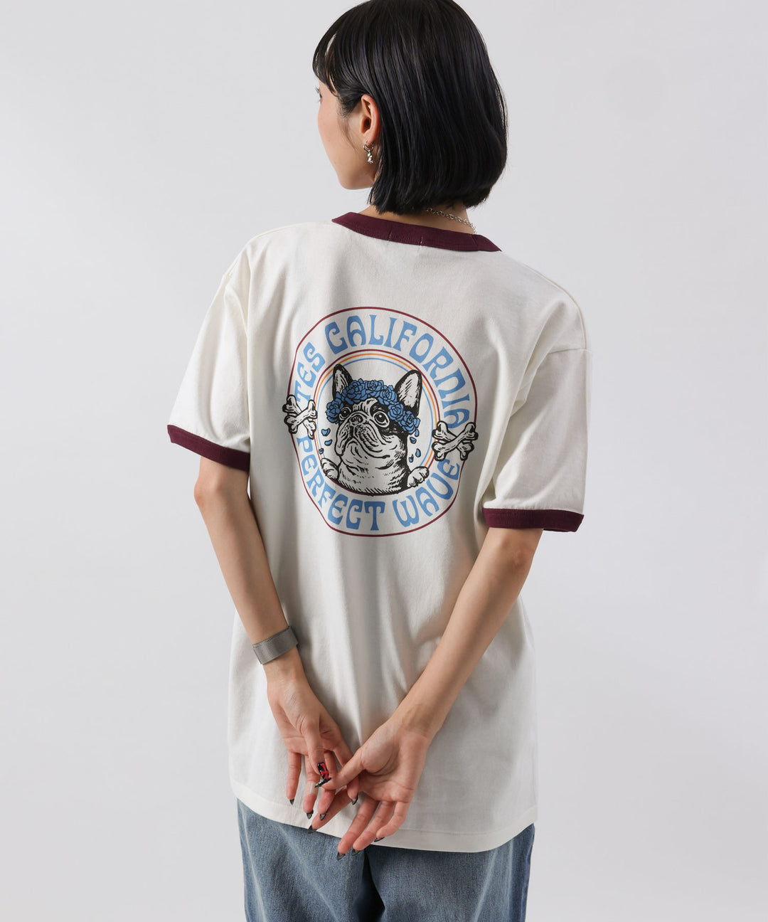 7月下旬お届け予定》【WEB / FLAG SHOP限定】SURF BUDDIES RINGER T