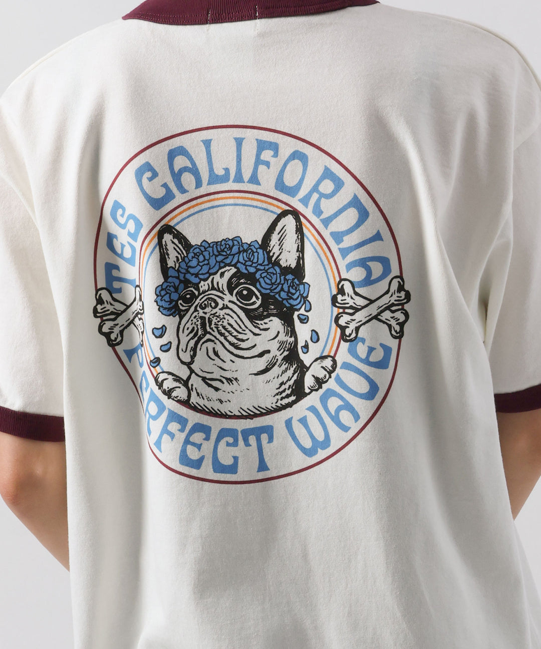 7月下旬お届け予定》【WEB / FLAG SHOP限定】SURF BUDDIES RINGER T