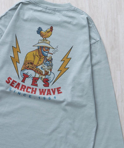 TES HURRICANE SUFER LONG SLEEVE T-SHIRT / ロンT