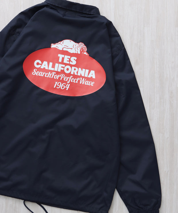 《1月中旬お届け予定》	 TES CALIFORNIA CREW COACH JACKET / コーチジャケット