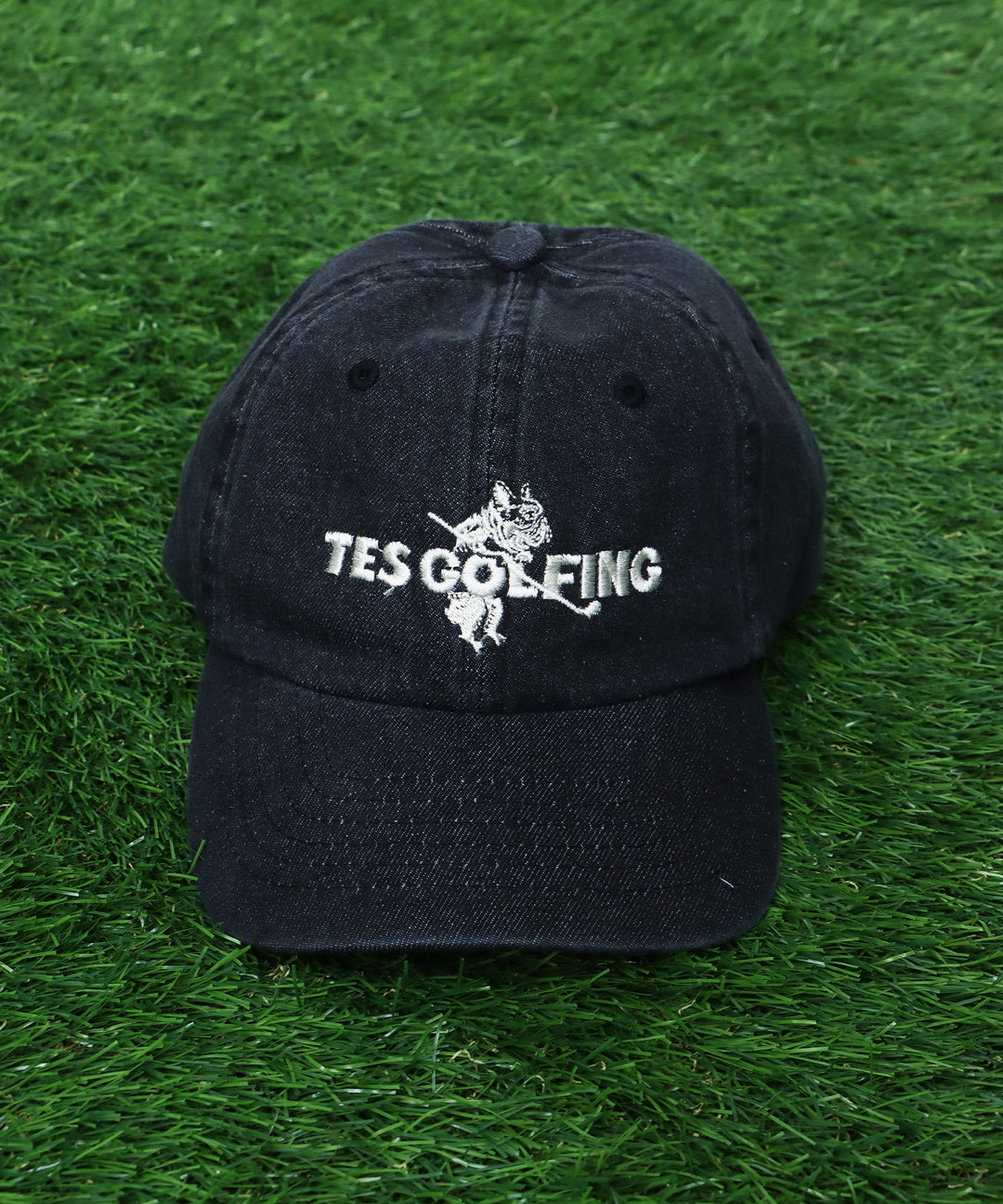6月下旬お届け予定》TES GOLFING DENIM LOW CAP / キャップ – TES