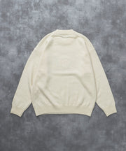 《11月下旬お届け予定》TES SAGARA BUHI WOOL KNIT / クルーネックニット