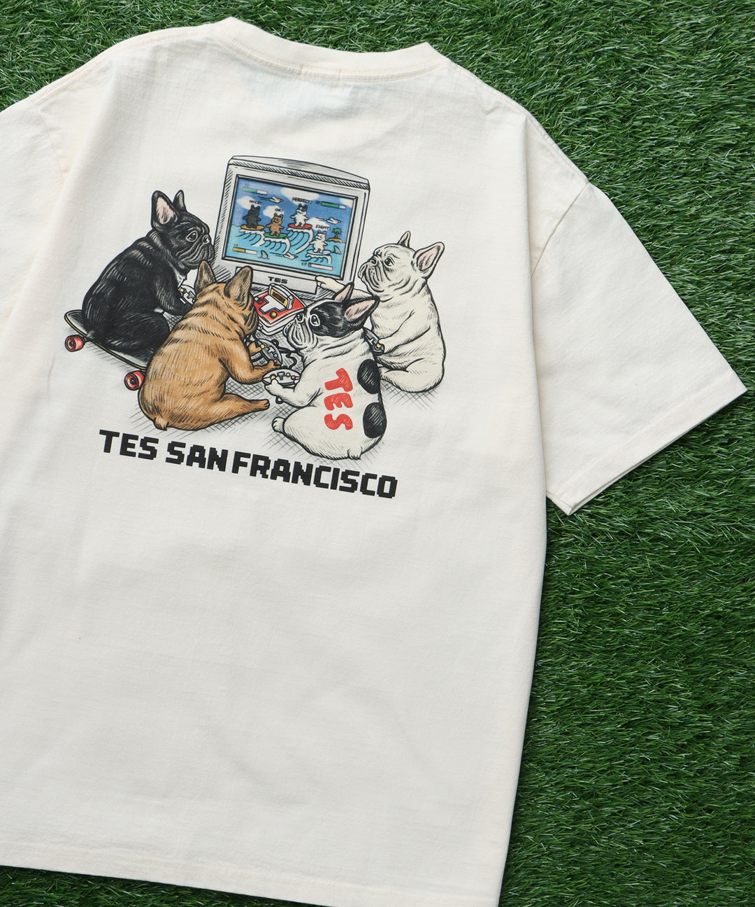 7月上旬お届け予定》TES SURF GAME T-SHIRT/ Tシャツ – TES | THE