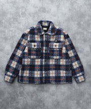 《11月下旬お届け予定》TES BOA SURF CHECK JACKET / ボアジャケット