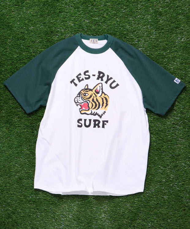 TES-RYU-SURF RAGLAN T-SHIRT / ラグランTシャツ