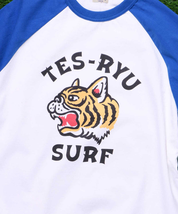 TES-RYU-SURF RAGLAN T-SHIRT / ラグランTシャツ