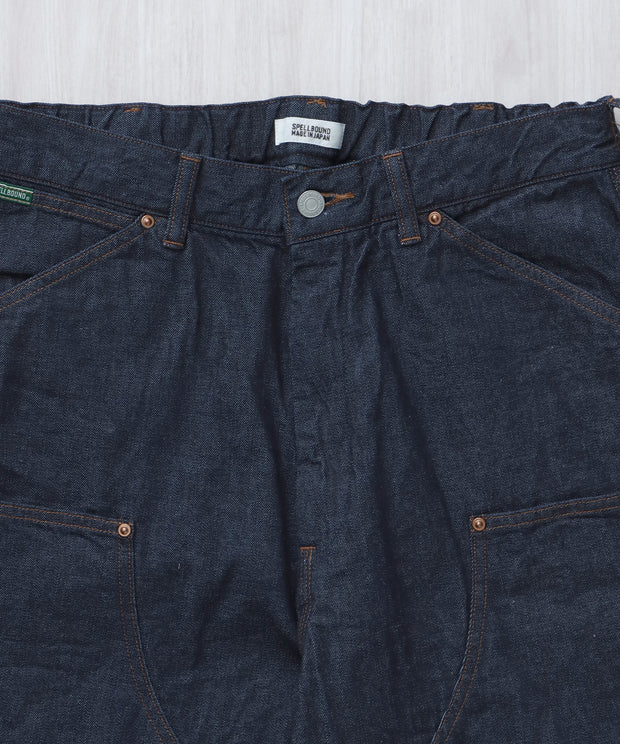 【WEB / FLAG SHOP限定】TES×Domingo Denim Worker Pants / デニムワークパンツ