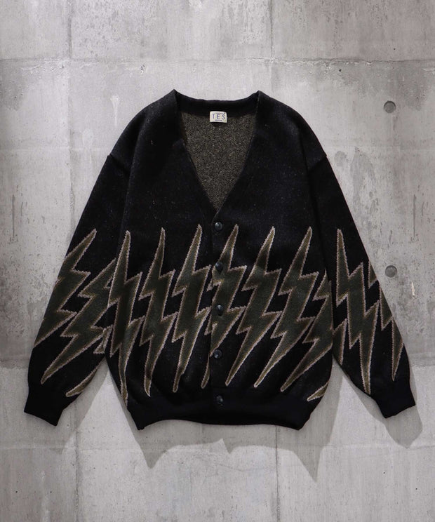 TES THUNDERBOLT 70s KNIT CARDIGAN / カーデガン
