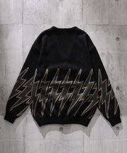 TES THUNDERBOLT 70s KNIT CARDIGAN / カーデガン