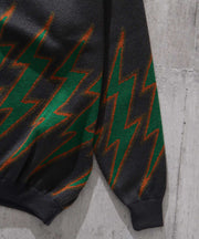 TES THUNDERBOLT 70s KNIT CARDIGAN / カーデガン