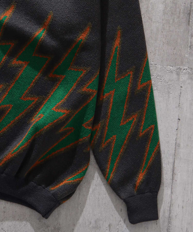 TES THUNDERBOLT 70s KNIT CARDIGAN / カーデガン