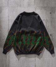 TES THUNDERBOLT 70s KNIT CARDIGAN / カーデガン
