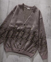 TES THUNDERBOLT 70s KNIT CARDIGAN / カーデガン