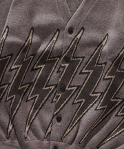 TES THUNDERBOLT 70s KNIT CARDIGAN / カーデガン