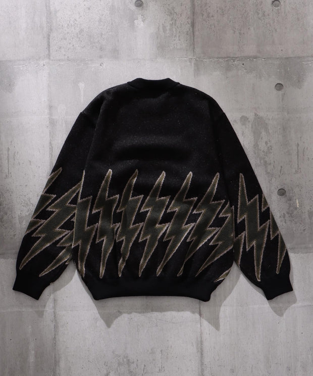 TES THUNDERBOLT 70s CREWNECK KNIT / クルーネックニット