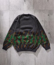 TES THUNDERBOLT 70s CREWNECK KNIT / クルーネックニット