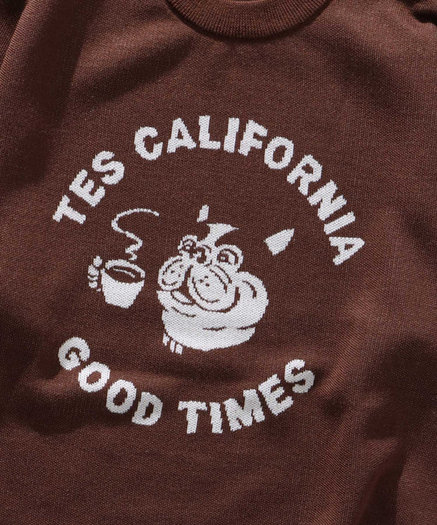 TES GOOD TIMES JQ CREWNECK KNIT / クルーネックニット