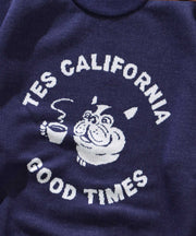 TES GOOD TIMES JQ CREWNECK KNIT / クルーネックニット