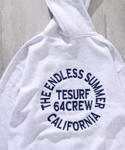 TES SURF TEAM BIG ZIP PARKA / スウェットジップパーカー