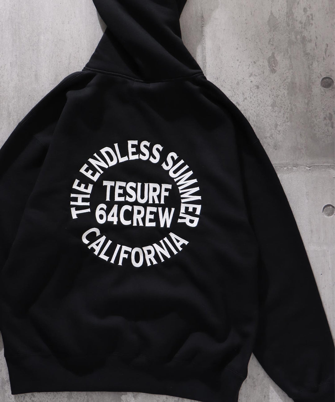 TES SURF TEAM BIG ZIP PARKA / スウェットジップパーカー – TES