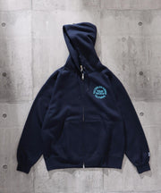 TES SURF TEAM BIG ZIP PARKA / スウェットジップパーカー