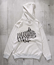 TES ZEBRA BUHI ORGANIC COTTON SWEAT PARKA / スウェットパーカー