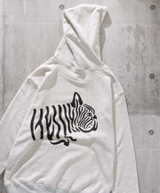 TES ZEBRA BUHI ORGANIC COTTON SWEAT PARKA / スウェットパーカー