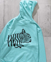 TES ZEBRA BUHI ORGANIC COTTON SWEAT PARKA / スウェットパーカー