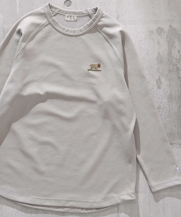 TES MILITARY MESH LONG SLEEVE T-SHIRT / ロンT