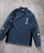 TES GOLF MILITARY COLOR HIGHNECK LONG SLEEVE T-SHIRT / ロンT