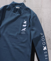 TES GOLF MILITARY COLOR HIGHNECK LONG SLEEVE T-SHIRT / ロンT