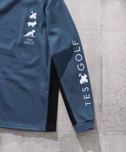 TES GOLF MILITARY COLOR HIGHNECK LONG SLEEVE T-SHIRT / ロンT