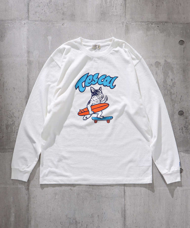 TES SKATE BUHI LONG SLEEVE T-SHIRT / ロンT – TES | THE ENDLESS SUMMER