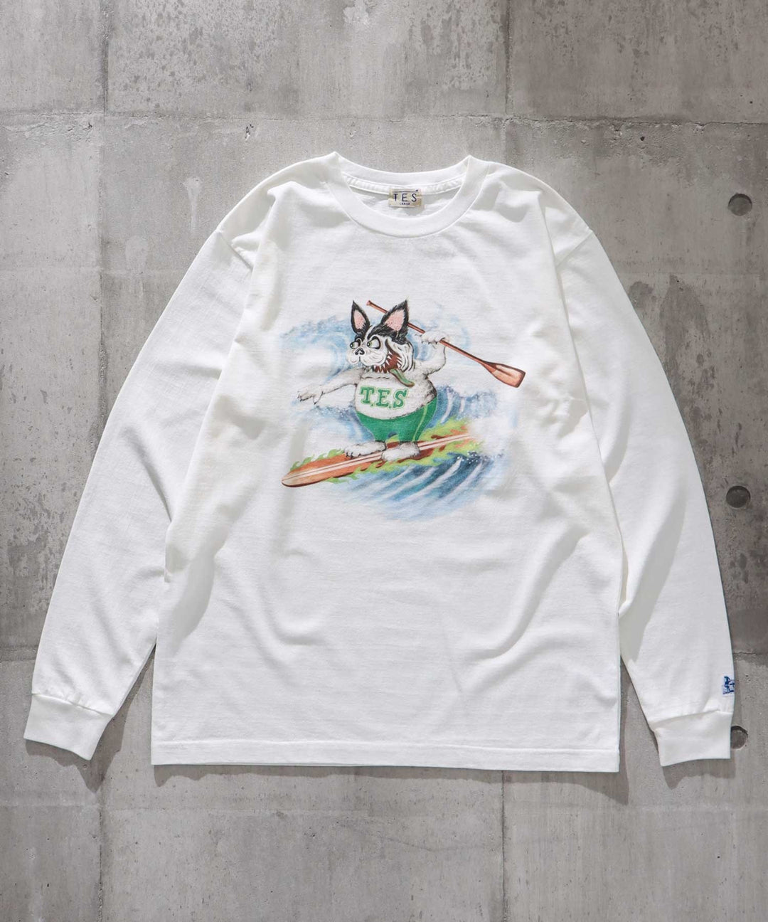 TES CALIFORNIA WAVE LONG SLEEVE T-SHIRT / ロンT – TES | THE