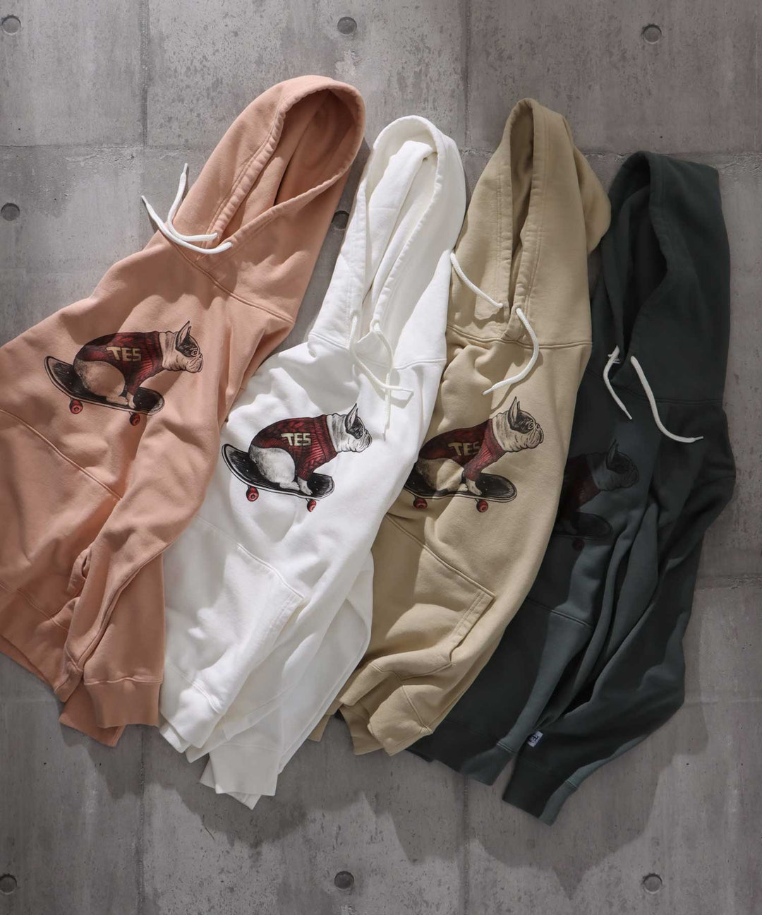 TES KNIT BUHI SWEAT PARKA / スウェットパーカー – TES | THE