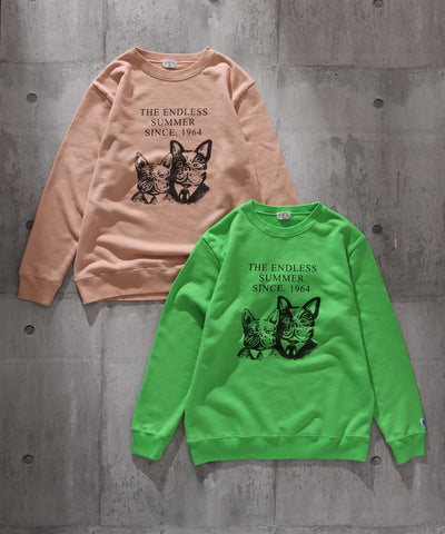 TES LOVEBIRDS SWEAT CREW NECK / クルーネックスウェット