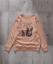 TES LOVEBIRDS SWEAT CREW NECK / クルーネックスウェット