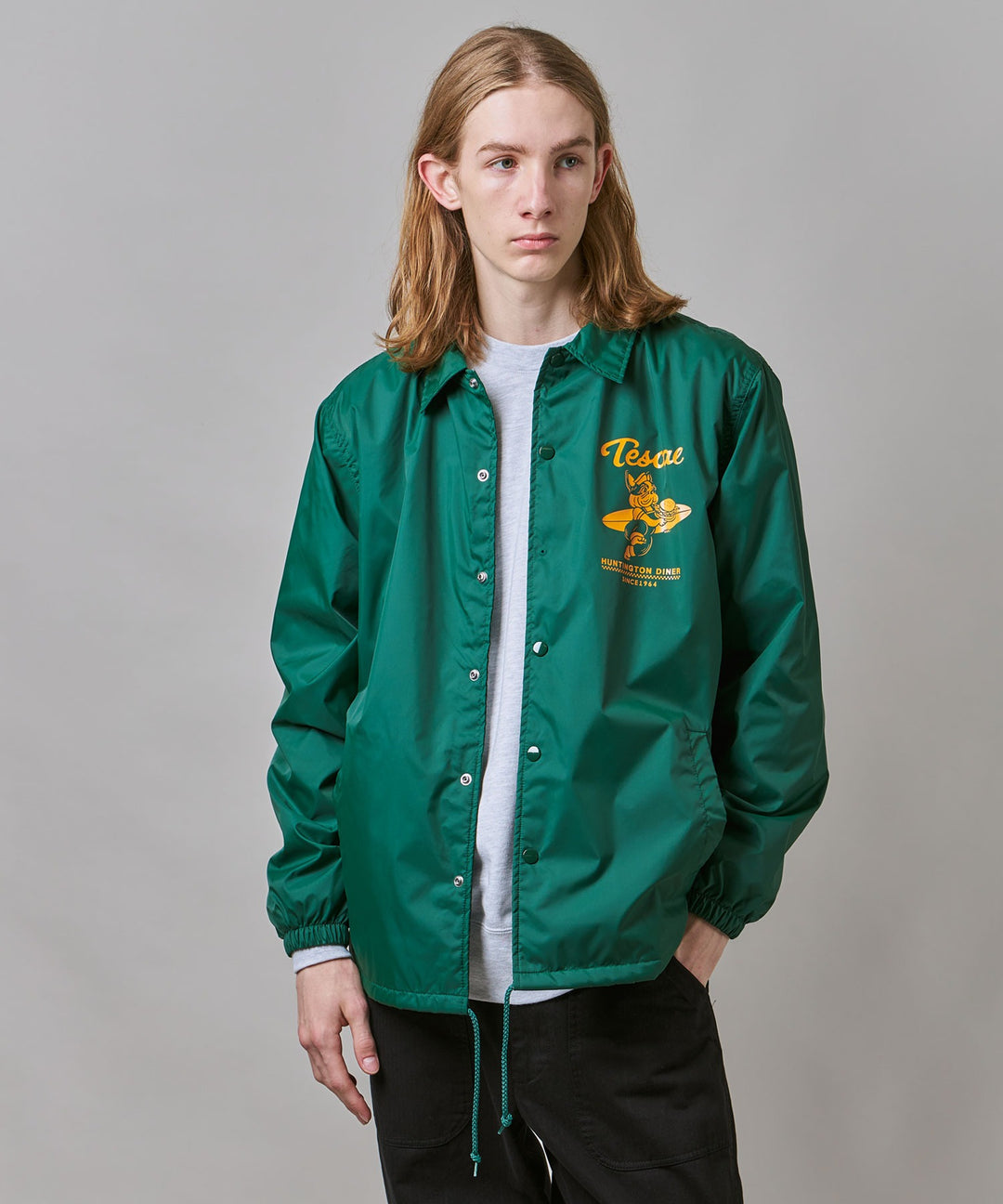 TES HUNTINGTON DINER CREW COACH JACKET / コーチジャケット – TES | THE ENDLESS SUMMER