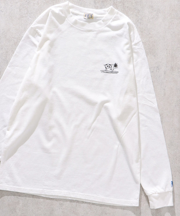 TES 4BUHI RESORT LONG SLEEVE T-SHIRT / ロンT