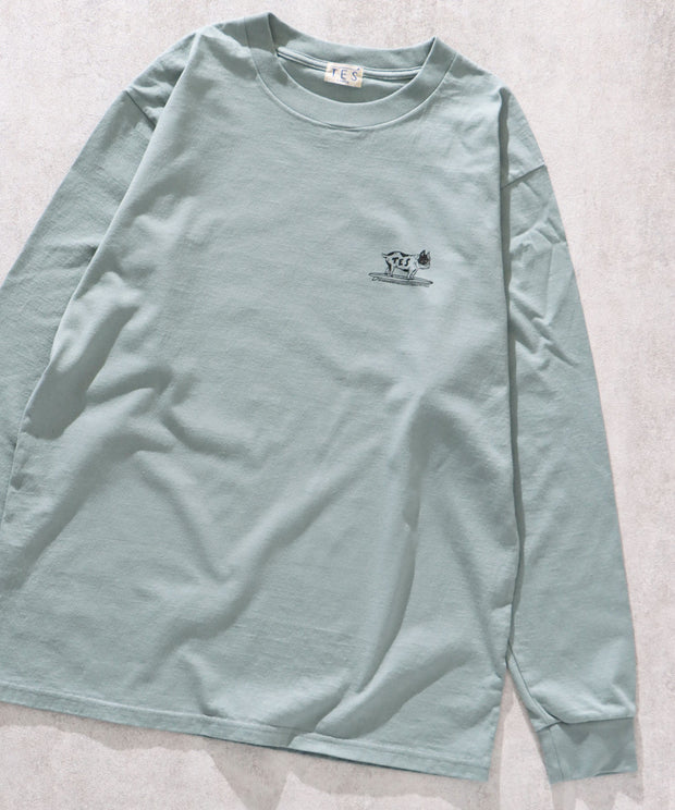 TES 4BUHI RESORT LONG SLEEVE T-SHIRT / ロンT – TES | THE ENDLESS