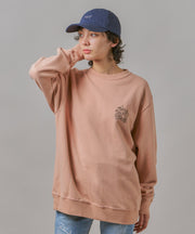 TES MALIBU GIRL SWEAT CREW NECK / クルーネックスウェット