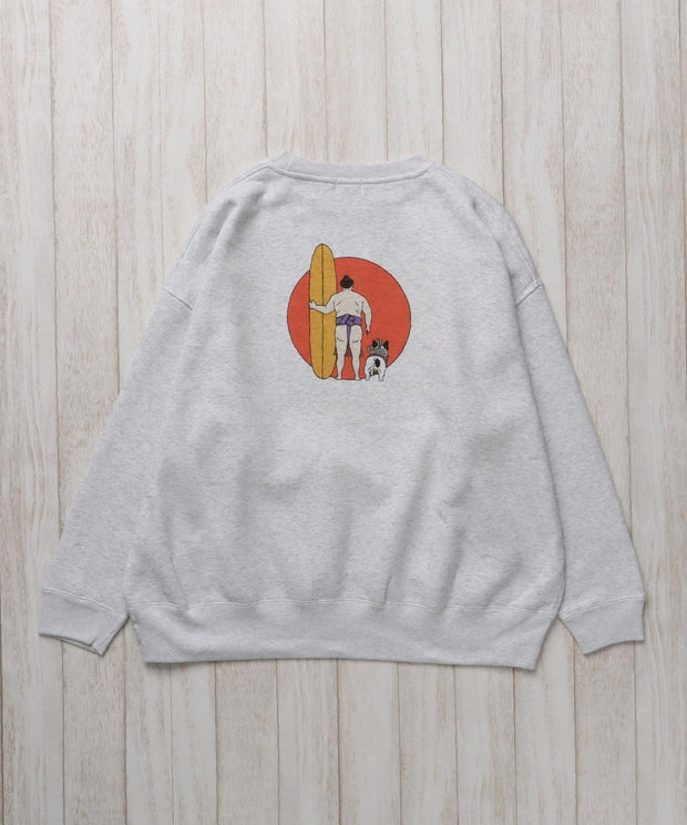 《12月下旬お届け予定》【WEB / FLAG SHOP限定】「TES TAKE IT EASY」 BIG SWEAT CREWNECK /オーバーサイズ・ビッグシルエット・クルーネック