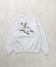 《再入荷》【WEB / FLAG SHOP限定】TES PIDE PT SWEAT/ クルースウェット